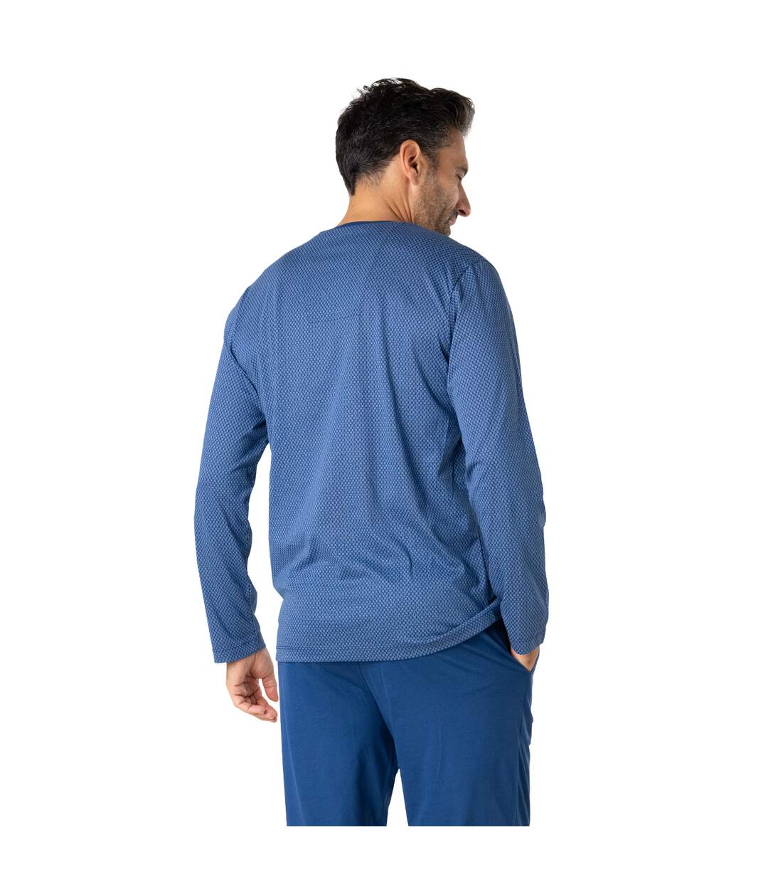 Pyjama long homme Mercerisé Eminence-3