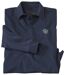 Le Polo Classique Homme en Coton Bio Marine-1