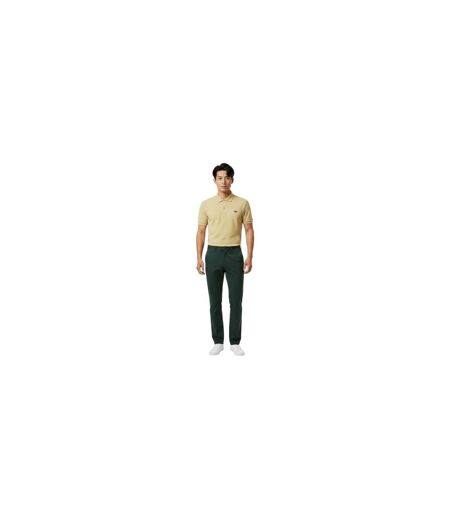 Polo Motif/style Logo Sur Poitrine Homme Beige Lacoste