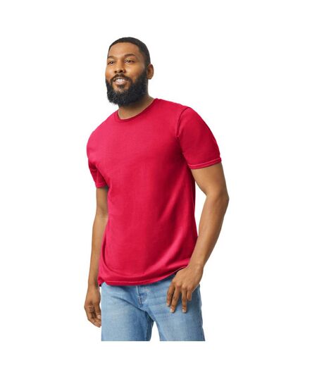 T-shirt Motif/style Uni Softstyle Adulte Rouge Gildan