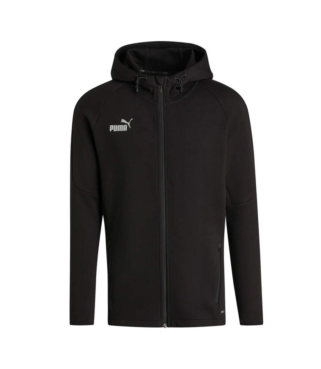 Veste À Capuche Teamfinal Casuals Homme Noir Puma-1
