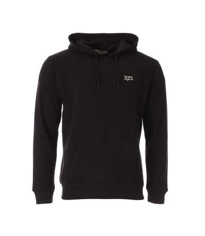 Sweat à Capuche Noir Homme Lee Cooper Odalo - M