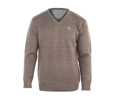 Pull col V 30% laine PINSON4