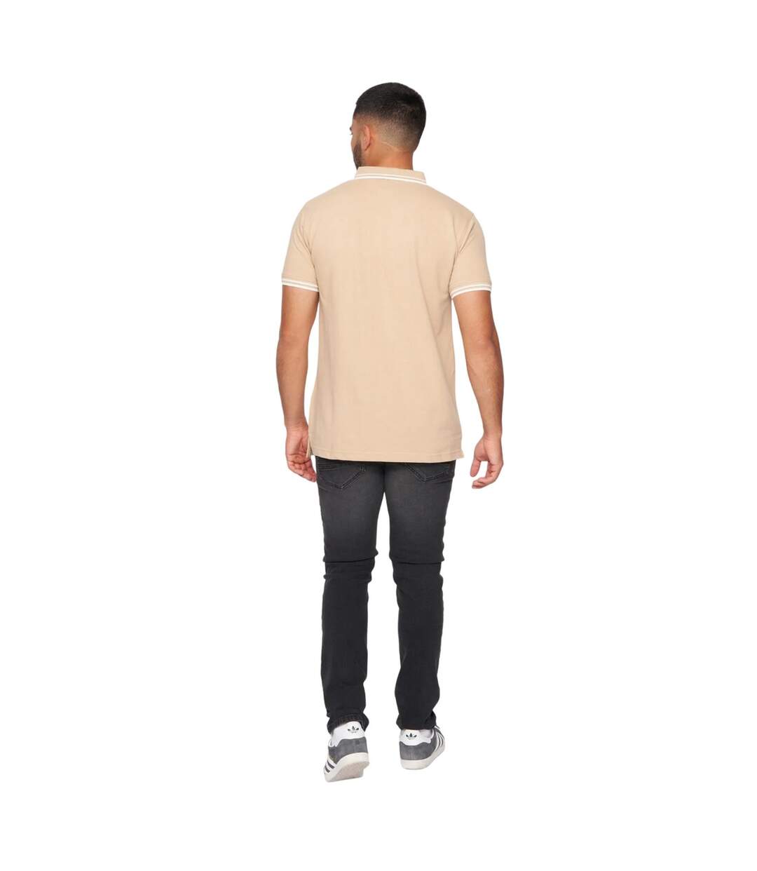 Polo dexon homme sable One True Saxon-2