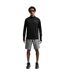 Mens Miler Dri-fit Quarter Zip Running Top Black Nike-1