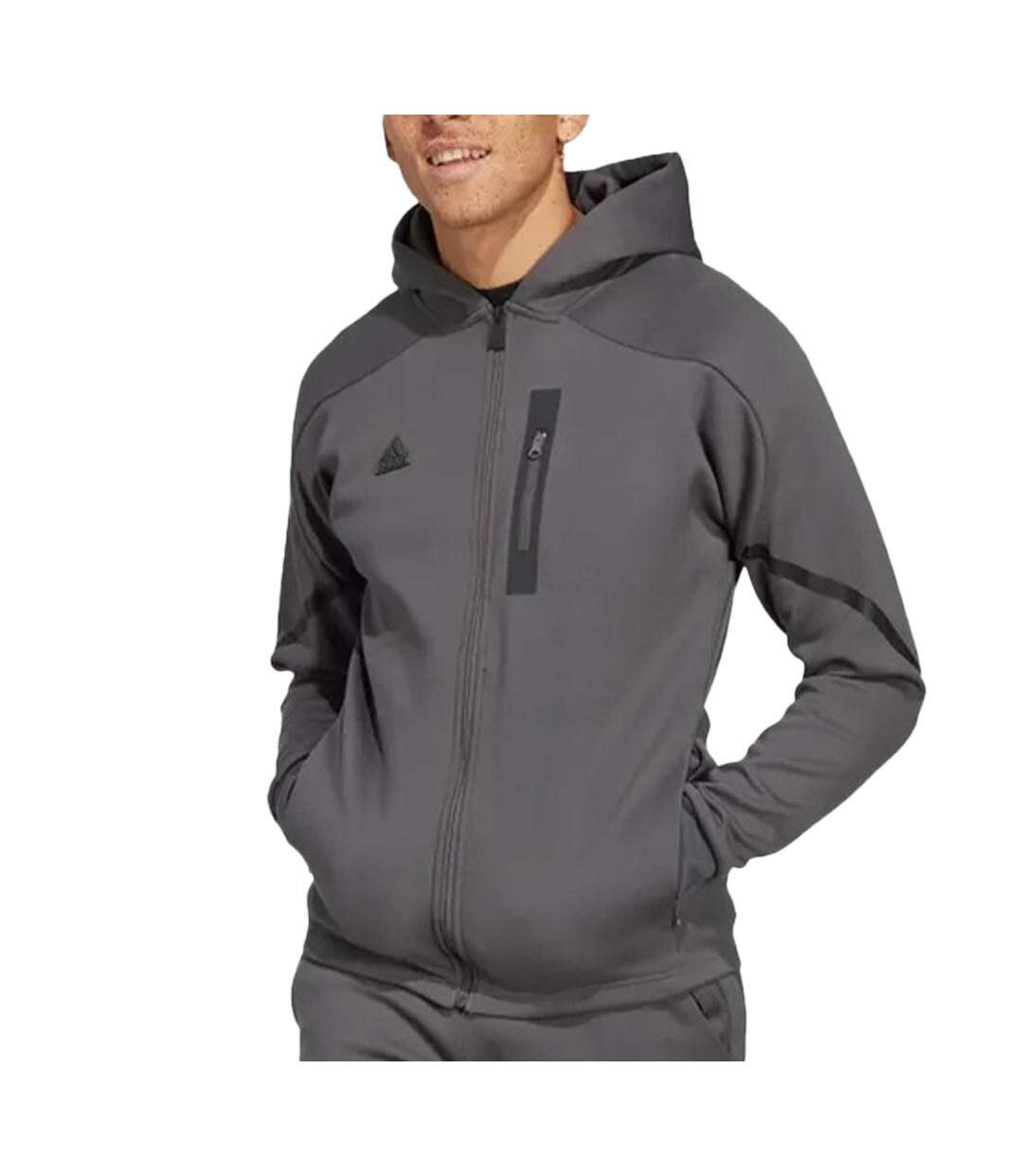 Sweat gris homme adidas m d4gmdy - l-1