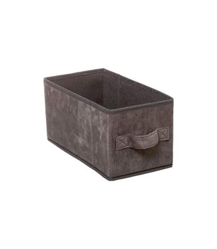 Boîte de Rangement Velours Mix N Modul 15x31cm Gris Foncé