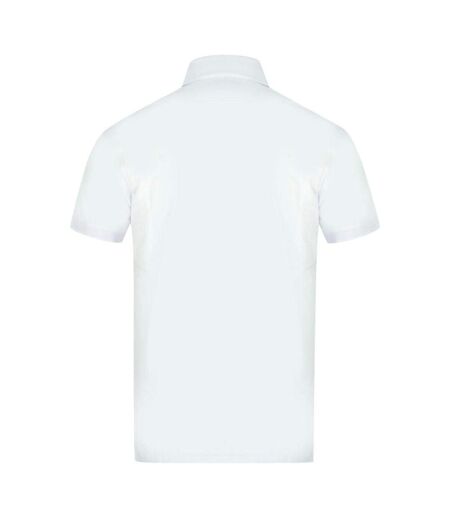 Polo Motif Logo Aldis London Adulte Blanc Aquascutum