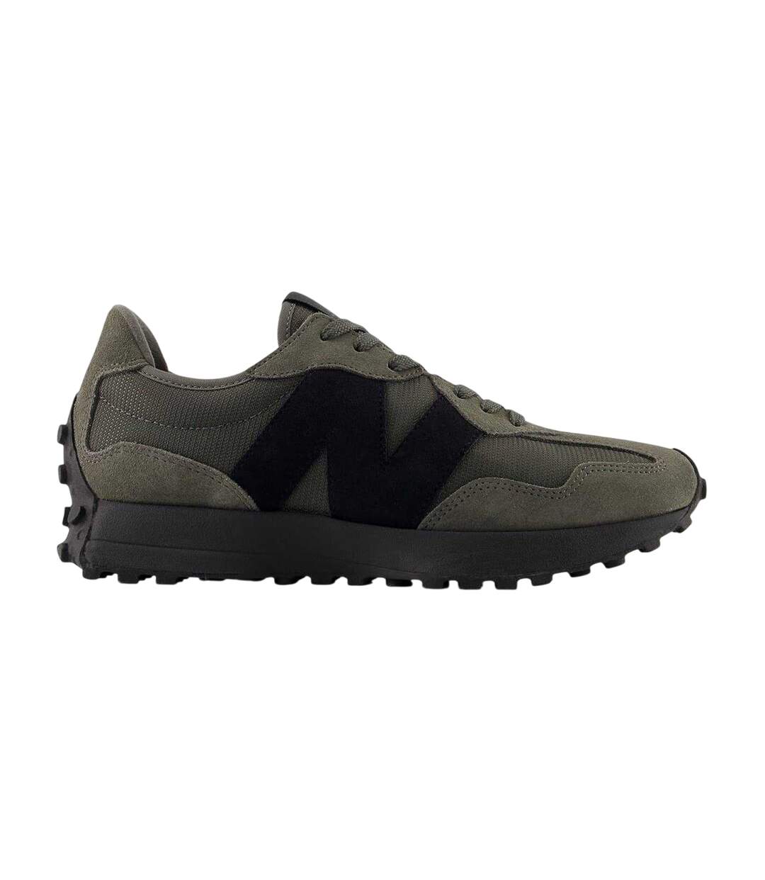 Mens 327 Retro Trainers Tornado Black New Balance-1