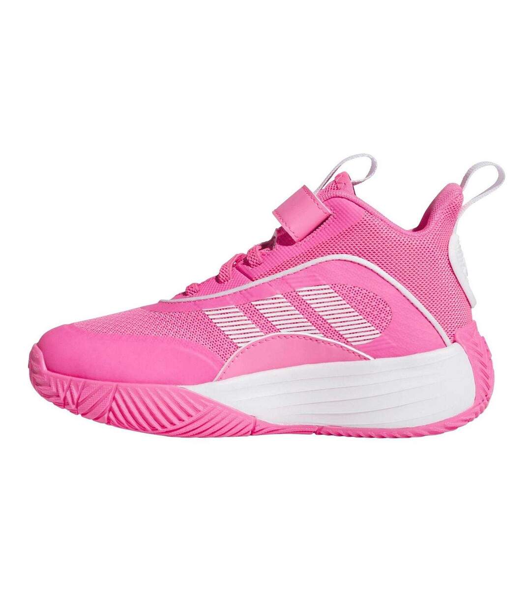 Chaussures De Basket Ownthegame Femme Rose Blanc Adidas-3