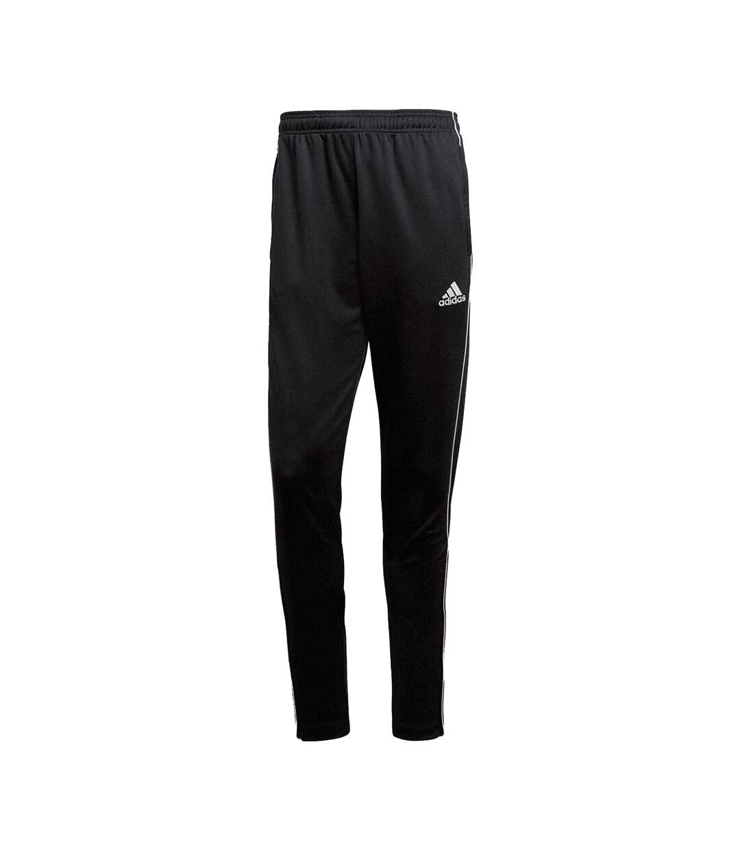 Mens Core 18 Tracksuit Bottoms Black Adidas-1