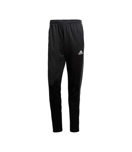 Mens Core 18 Tracksuit Bottoms Black Adidas