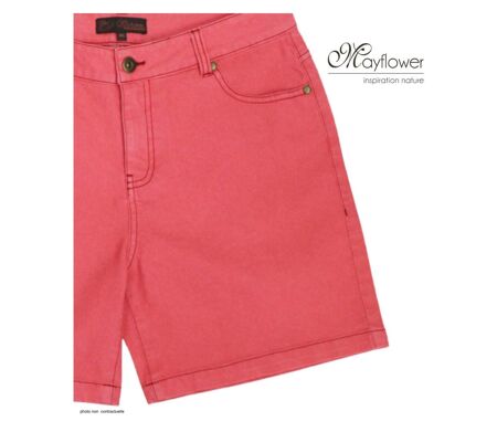 Short en tissu extensible femme MAYFLOWER SHORTF301A : le confort stretch absolu pour bouger avec élégance