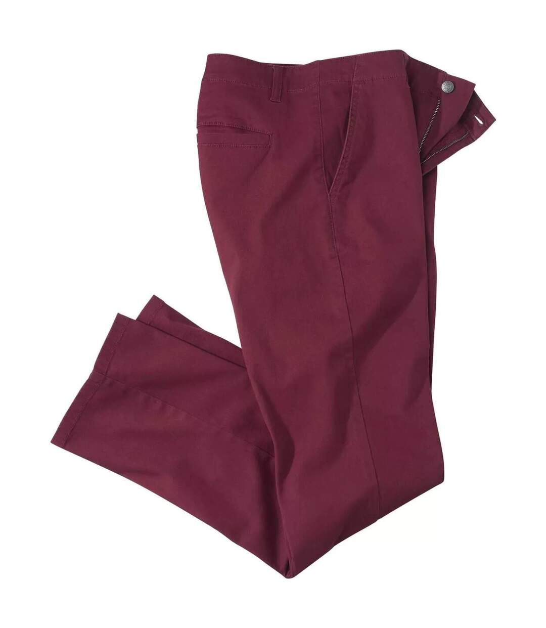 Chino homme bordeaux Atlas For Men-1