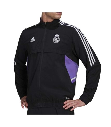 Real Madrid Veste Noire Homme Adidas 2022/2023 - L