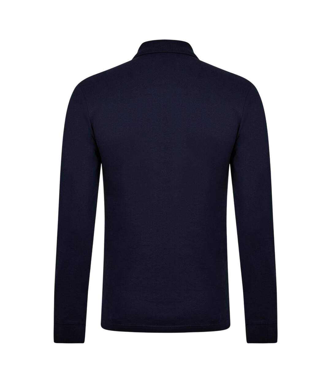 Polo Manches Longues Motif/style Logo Passerby Homme Bleu Marine Boss-3