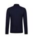 Polo Manches Longues Motif/style Logo Passerby Homme Bleu Marine Boss-3