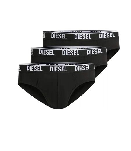 Lot de 3 slips noir homme diesel umbr-andrethreepack-