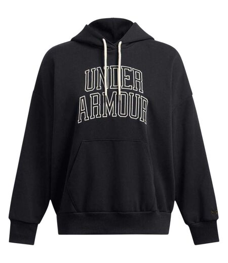 Sweat À Capuche Motif/style Icône Icon Femme Noir Under Armour