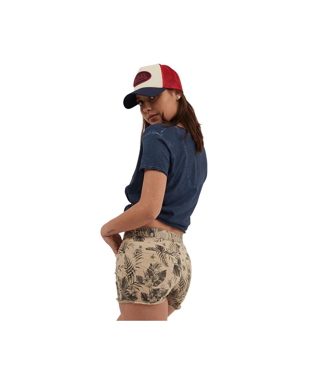 Short en toile femme en coton Spicy Vondutch