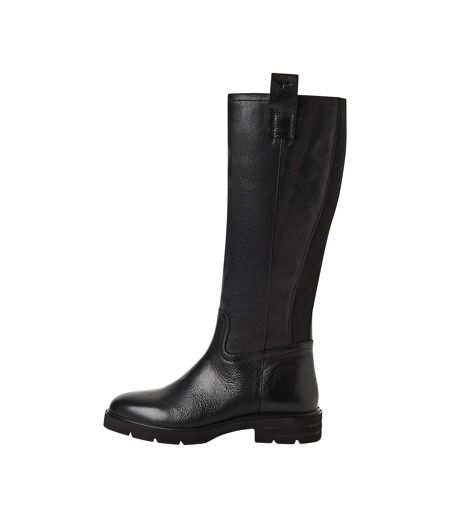 Bottes Plate Cuir Tamaris