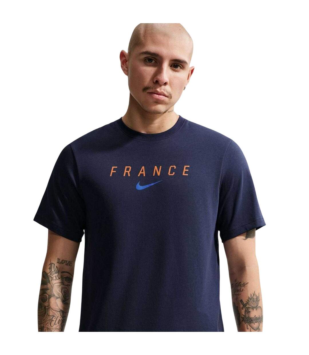 T-shirt Motif/style France Ffr Team Homme Bleu Nike-4