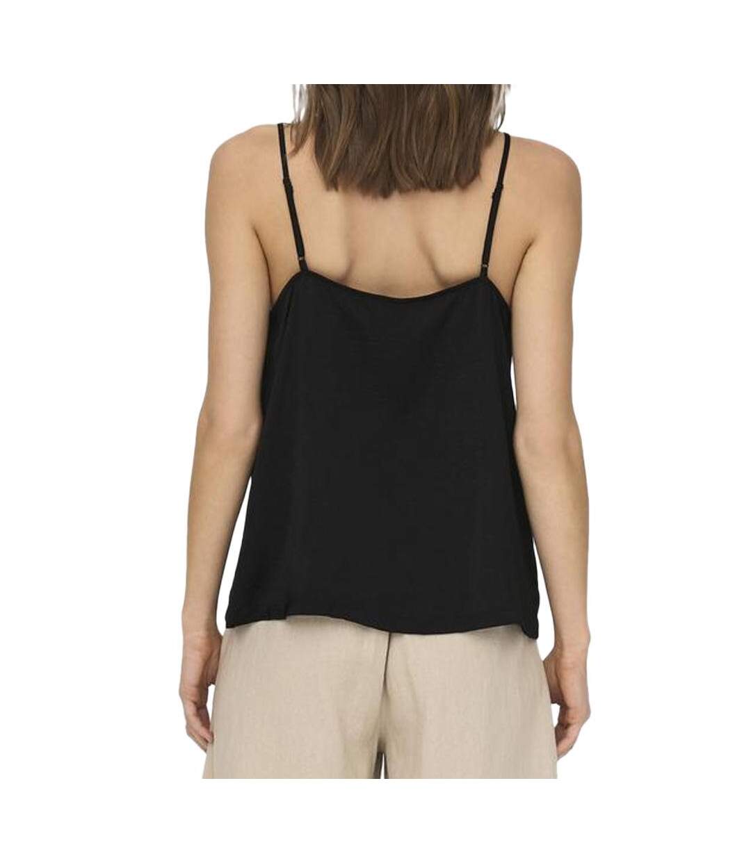 Débardeur noir femme only debbie-2