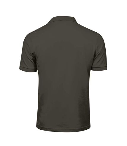 Tee Jays Mens Luxury Stretch Short Sleeve Polo Shirt (Powder Grey) - UTBC3305
