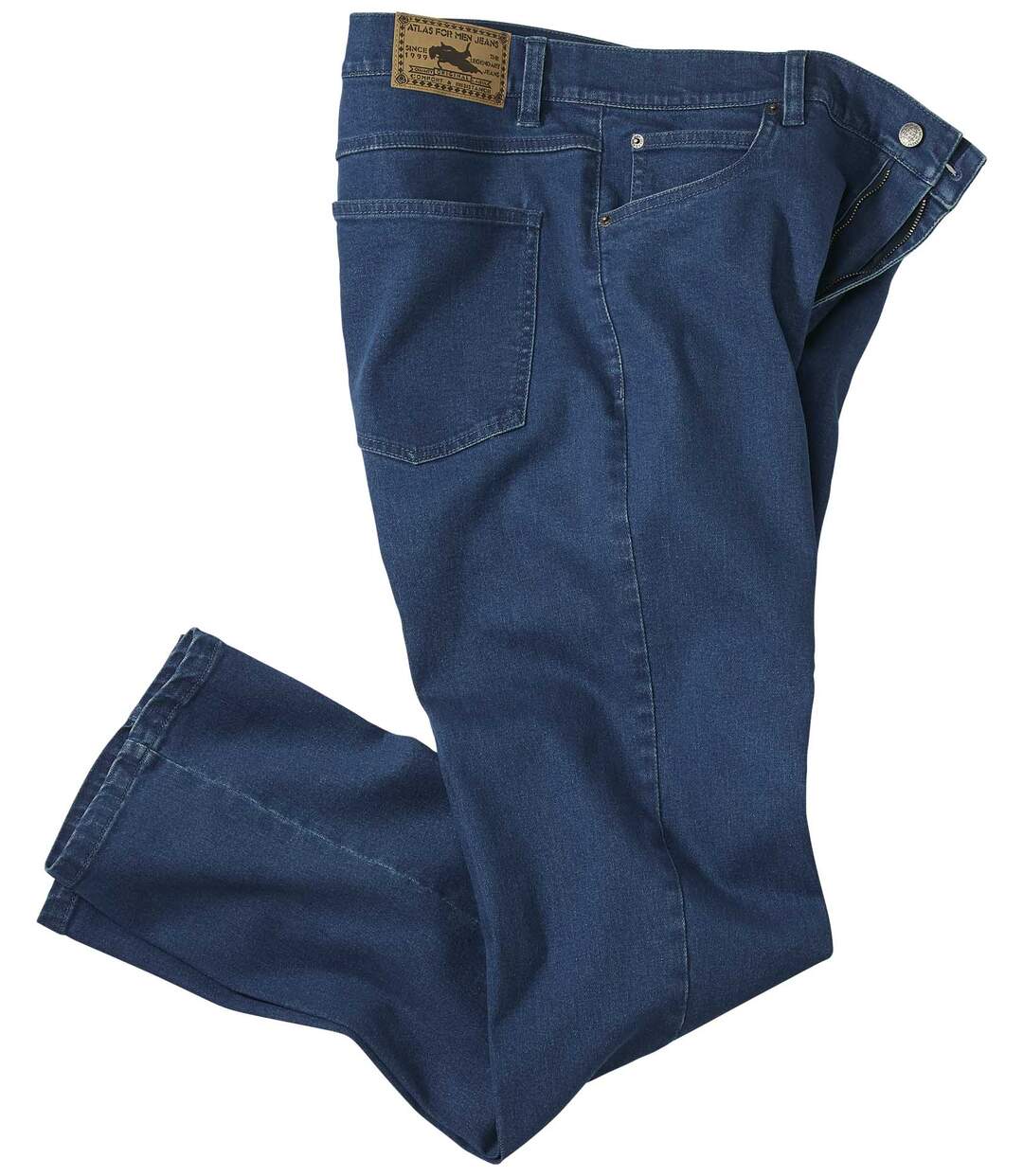 Men's Blue Stretch Jeans Atlas For Men