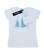 Disney T-shirt en coton Femme/Femme Frozen Magic Snowflakes (Blanc) - UTBI22042-1