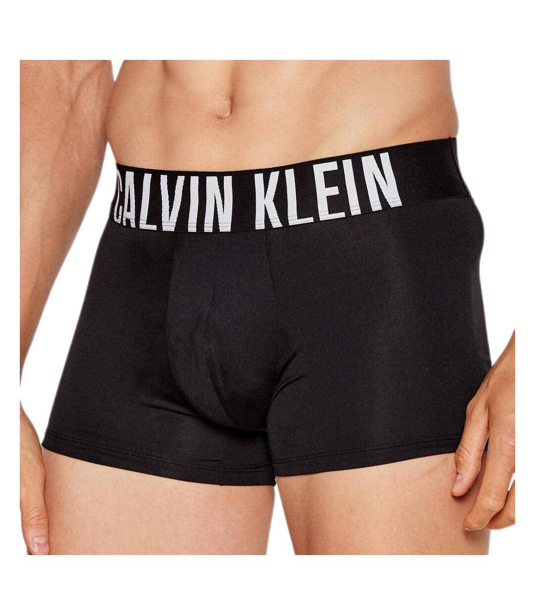 Boxers noir/vert homme calvin klein jeans trunk-2