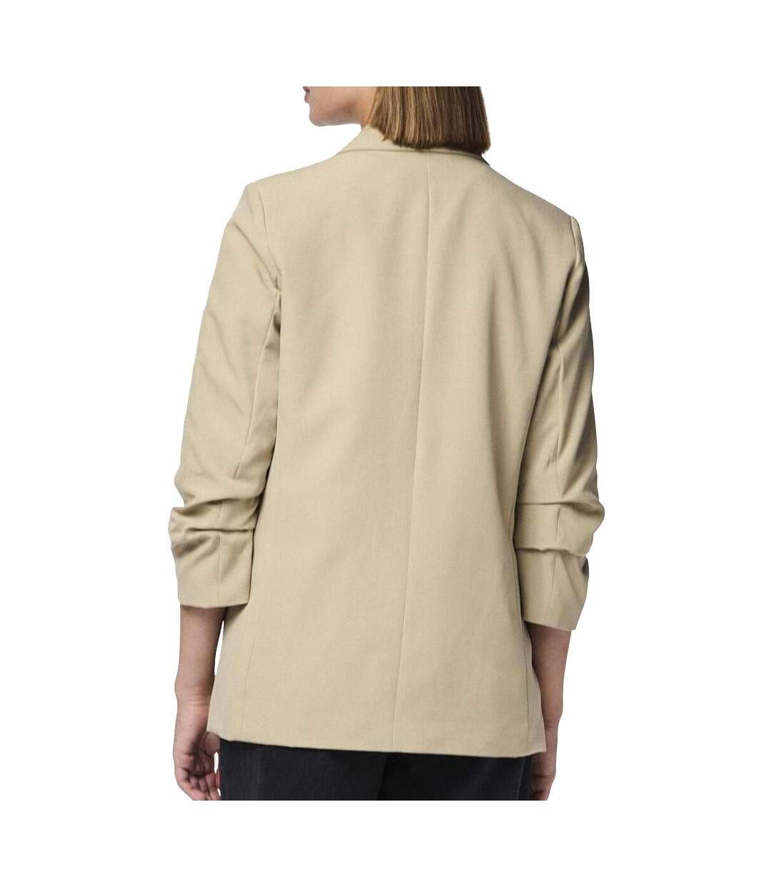 Blazer Beige Femme Pieces Bosella New - L-2