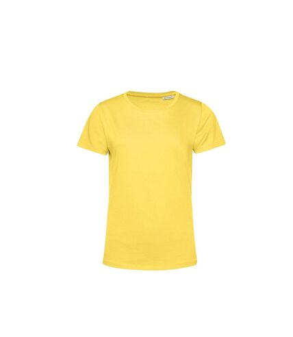B&C T-shirt à manches courtes biologique E150 pour femmes/femmes (Jaune) - UTBC4774