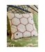 Honeycomb filled cushion 43cm x 43cm cream/yellow The Chateau by Angel Strawbridge