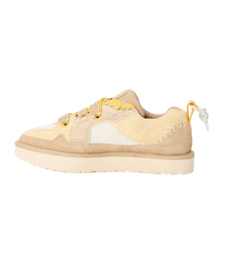Baskets Basses En Daim À Plateforme Pour Femme Jaune Foncé UGG