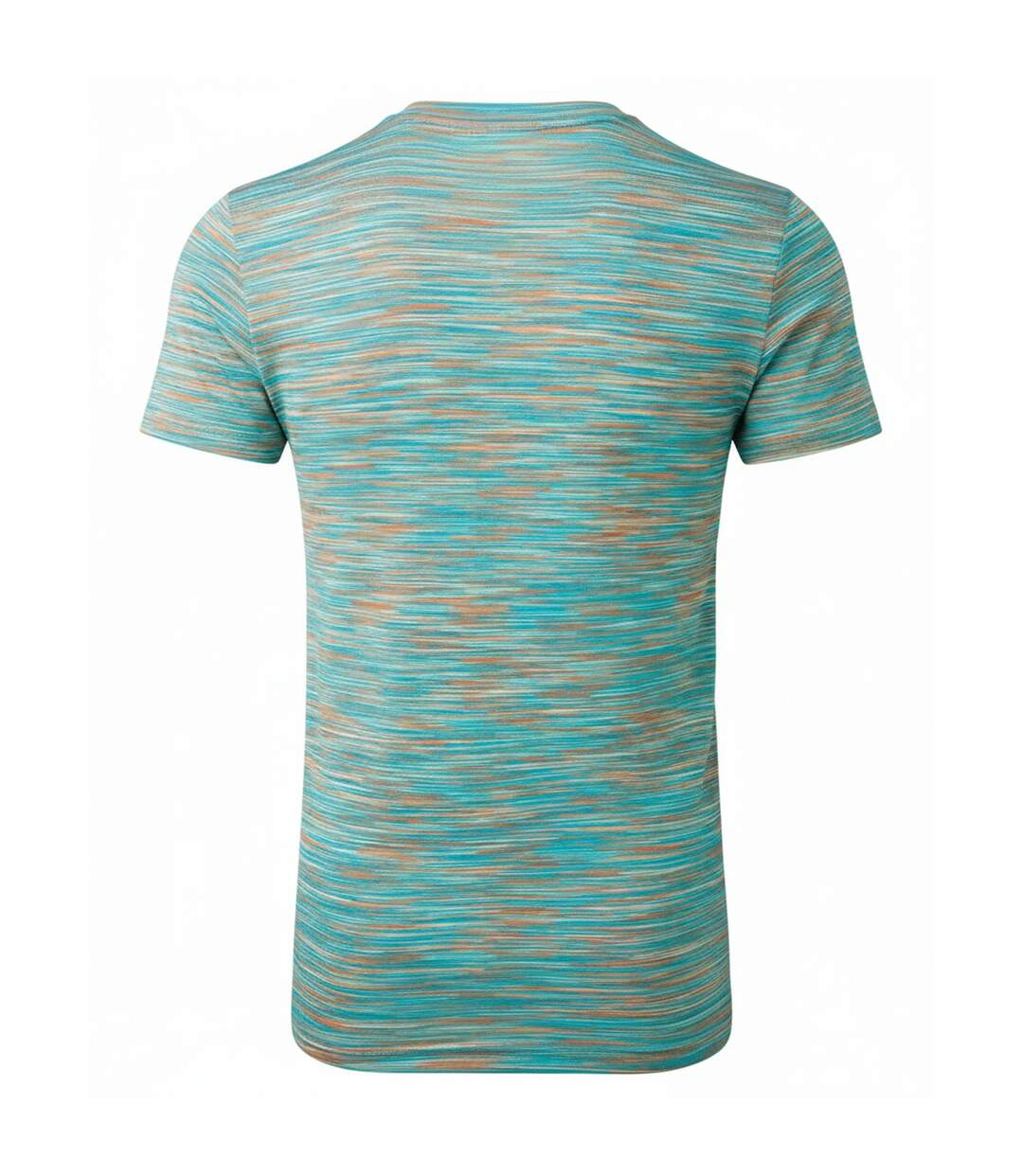 T-shirt Motif/style Teinture Spatiale Adulte Orange Menthe TriDri-2