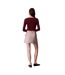 Womens/ladies Cropped Long-sleeved Cardigan Rouge Calvin Klein-3
