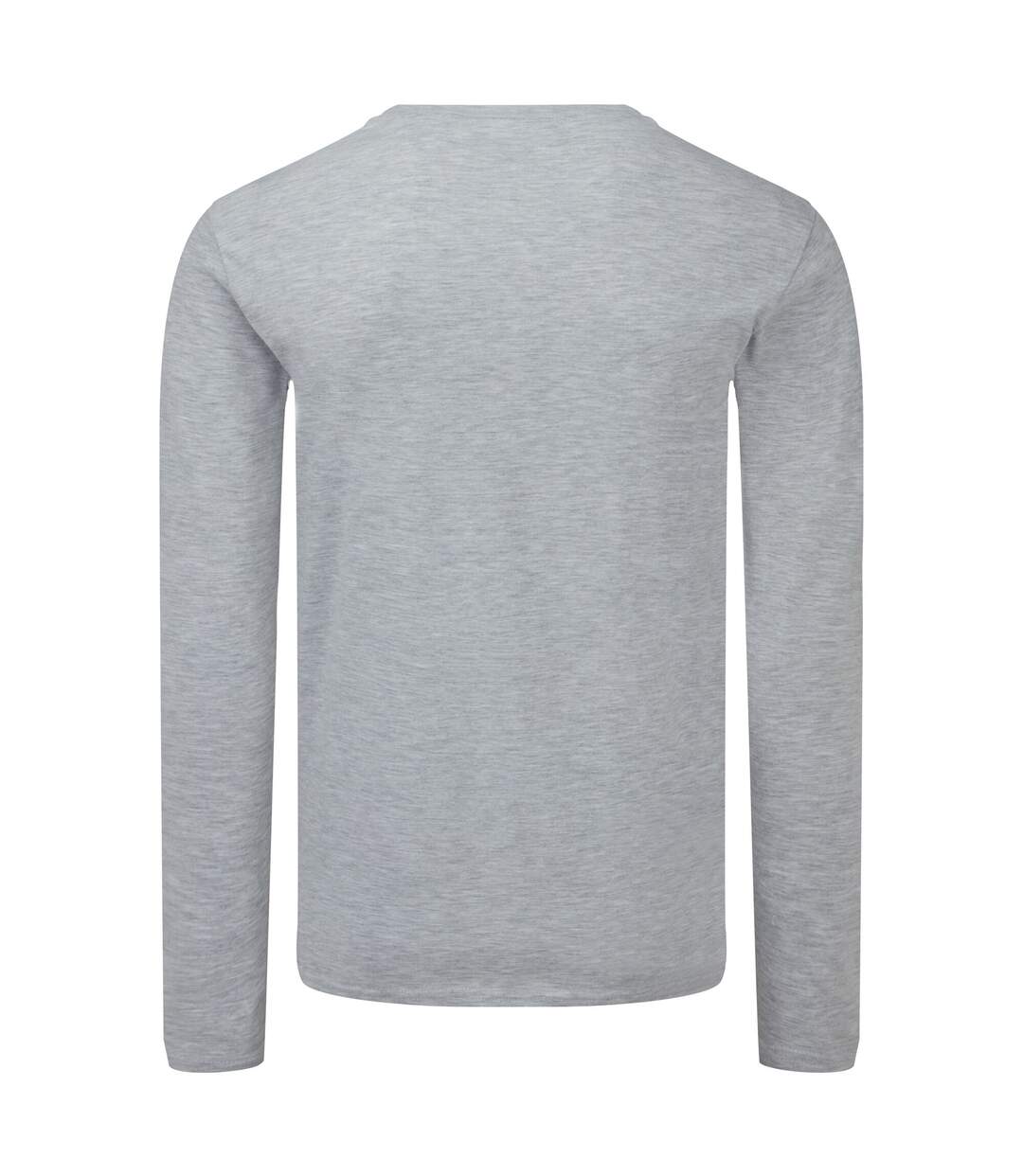 T-shirt Manches Longues Iconic Homme Gris Chiné Fruit Of The Loom-3