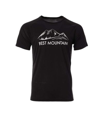 T-shirt Noir Homme Best Mountain 10 - L