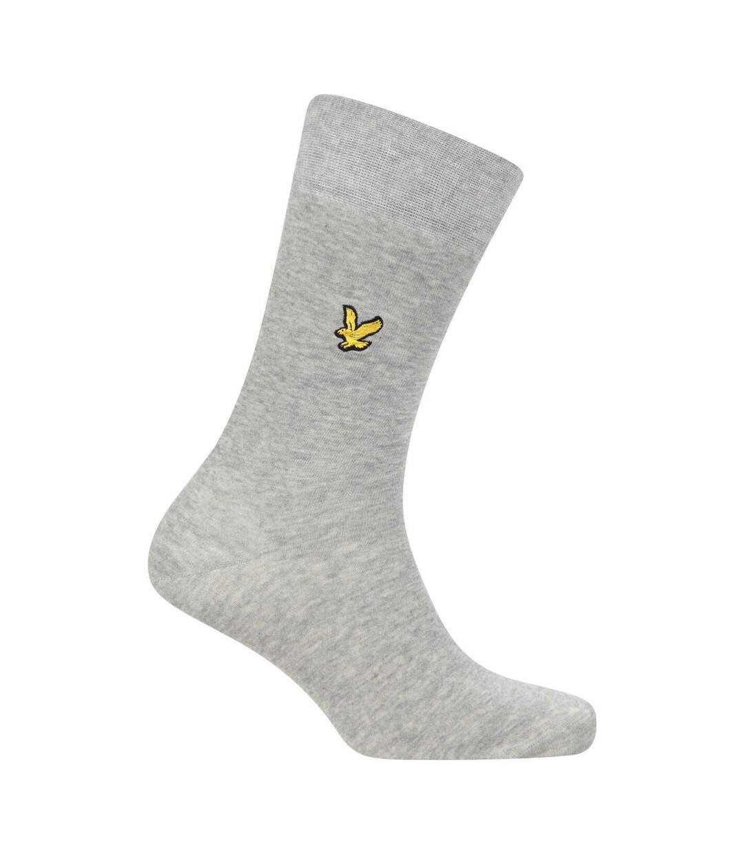 Lot De 5  Paires De Chaussettes Liam Homme Noir Bleu Marine Gris Lyle & Scott-4
