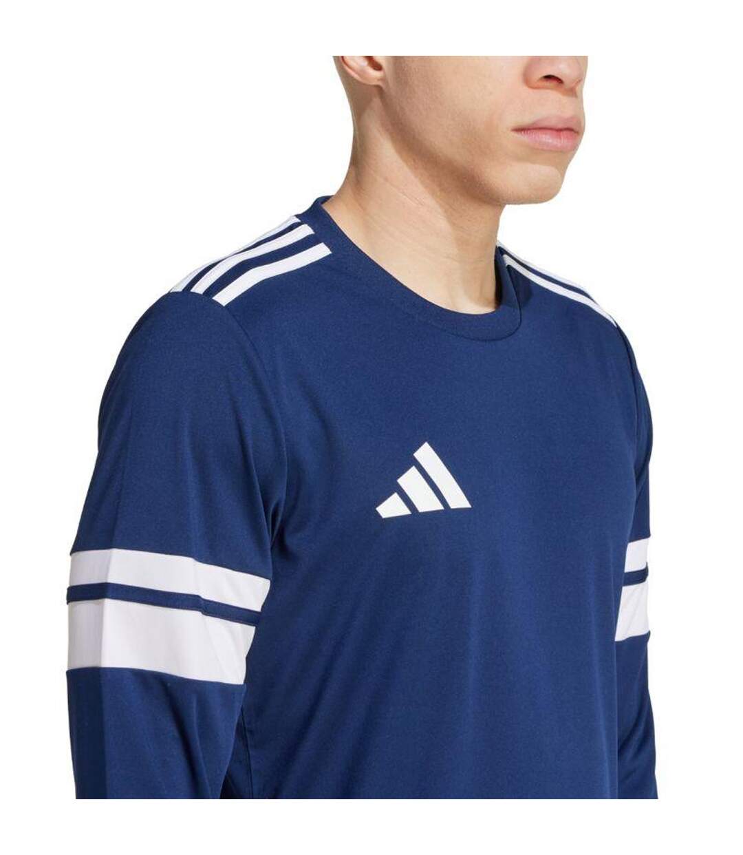 Maillot Manches Longues Squadra Homme Bleu Marine Adidas-4