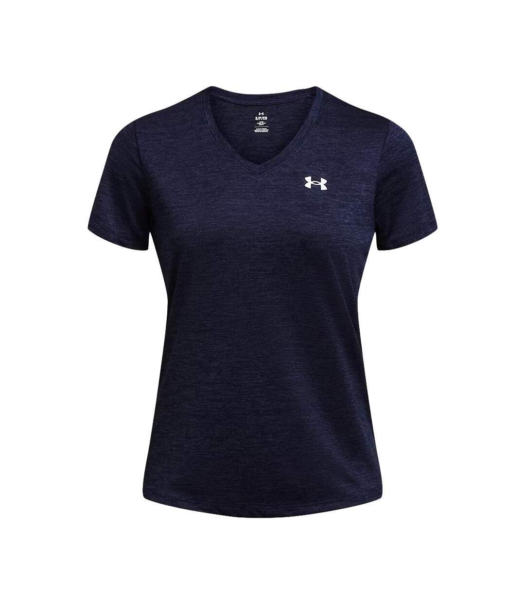T-shirt de sport marine femme under armour tech twist-1