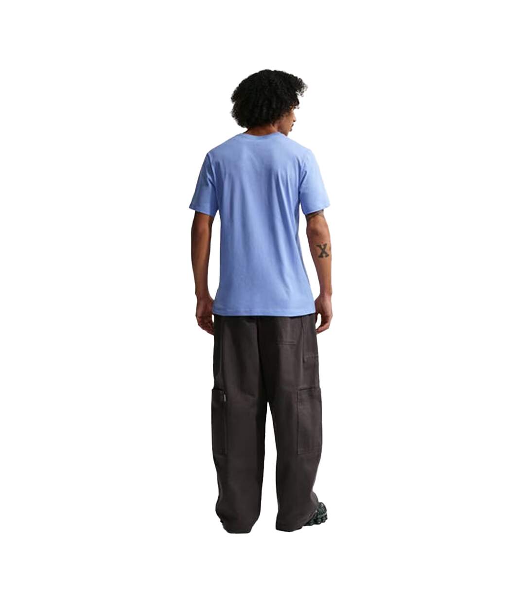 T-shirt Club Homme Bleu Clair Nike-3