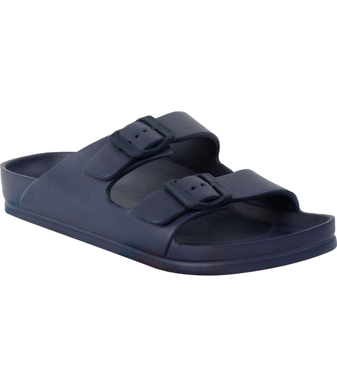 Womens/ladies Brooklyn Dual Straps Sandals Navy Regatta-1