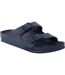 Womens/ladies Brooklyn Dual Straps Sandals Navy Regatta-1