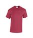 Gildan Mens Heavy Cotton T-Shirt (Antique Cherry Red)