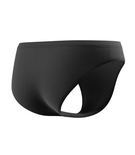 Mens Medley Logo Swim Briefs Black Speedo