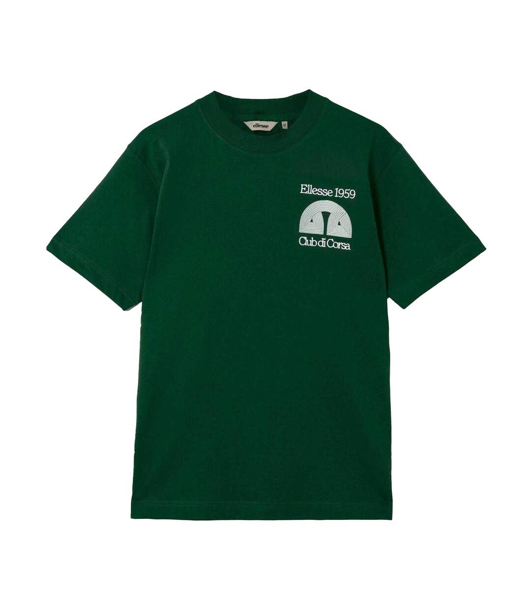 T-shirt Club Di Corsa Homme Vert Foncé Ellesse-1