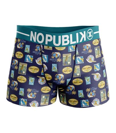 Boxer No Publik Featuring Simpsons Homme Confort et Fantaisie en Coton -Assortiment modèles photos selon arrivages-