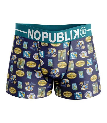 Boxer No Publik Featuring Simpsons Homme Confort et Fantaisie en Coton -Assortiment modèles photos selon arrivages-